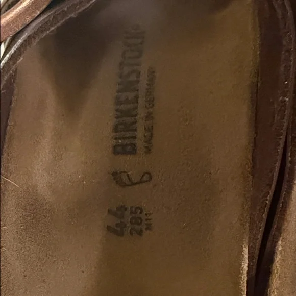 Birkenstock Arizona Brown Leather Sandals Men’s 44 / US 11–11.5 Excellent - Picture 7 of 8